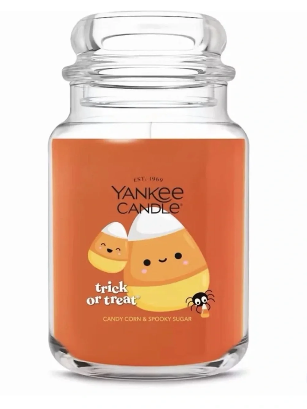 Yankee Candle Halloween Trick Or Treat Large Original Jar Candle New